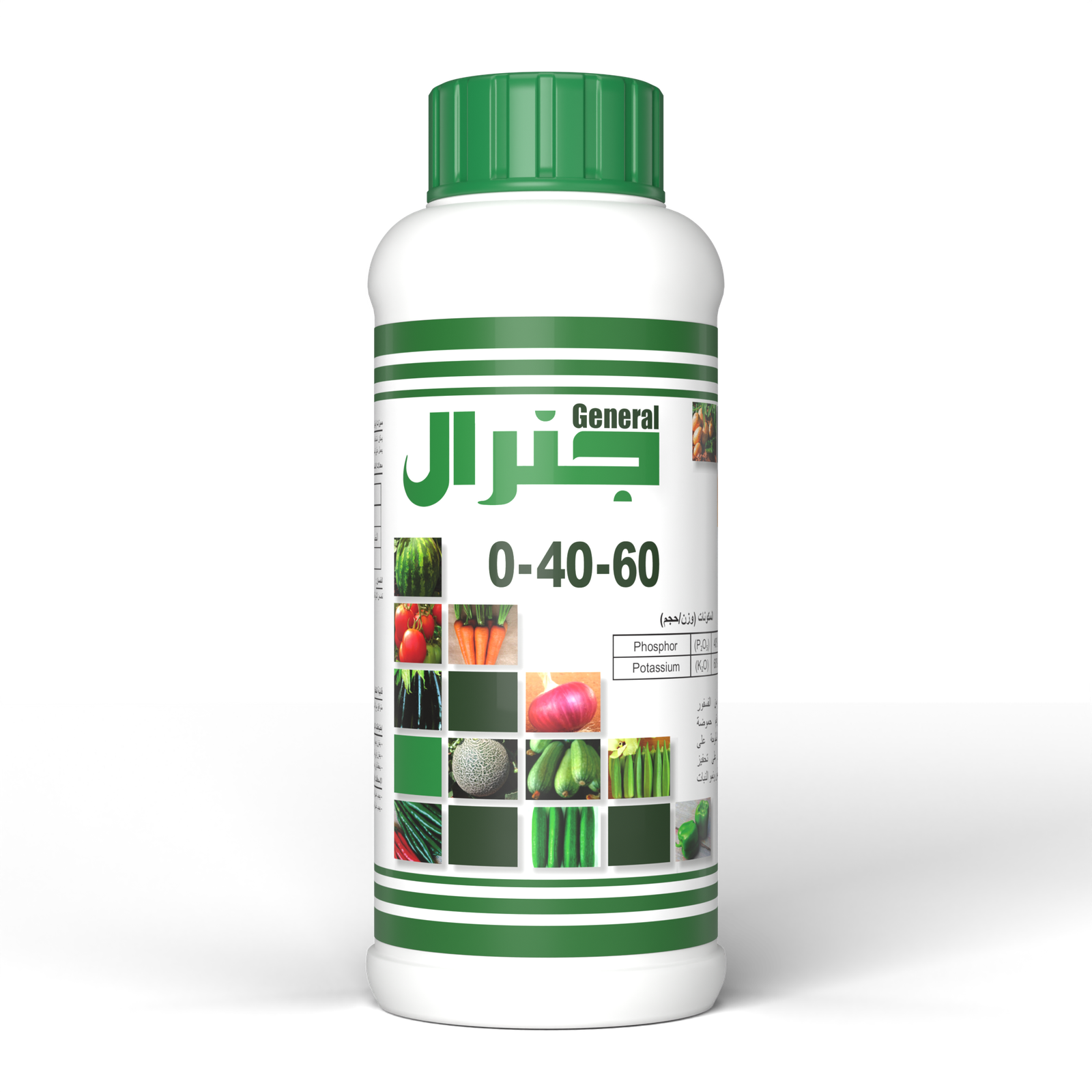 عبوة سماد جنرال (0-40-60) سائل